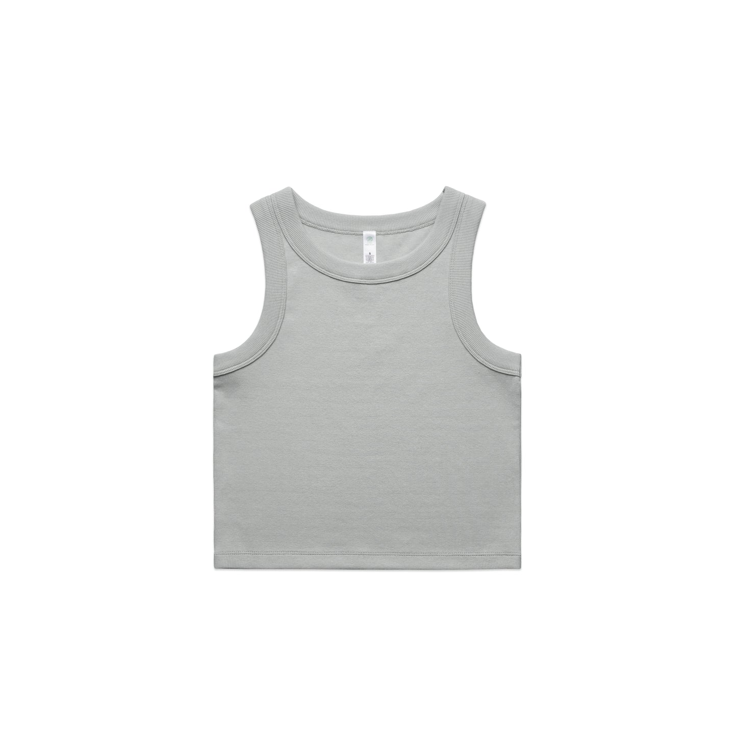 Lineart Ribbed Crop Tank - Womens