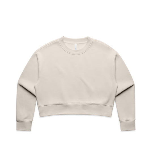 Lineart Crop Crewneck - Womens