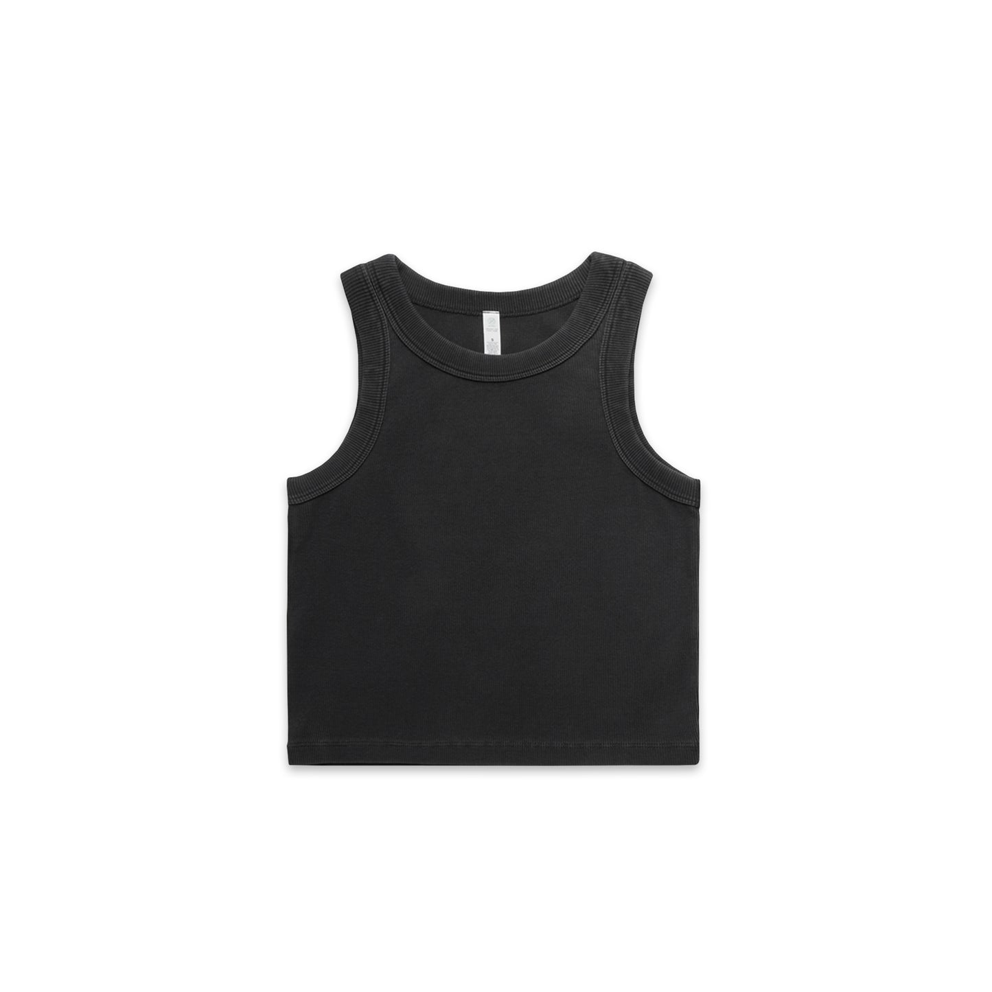 Lineart Ribbed Crop Tank - Womens