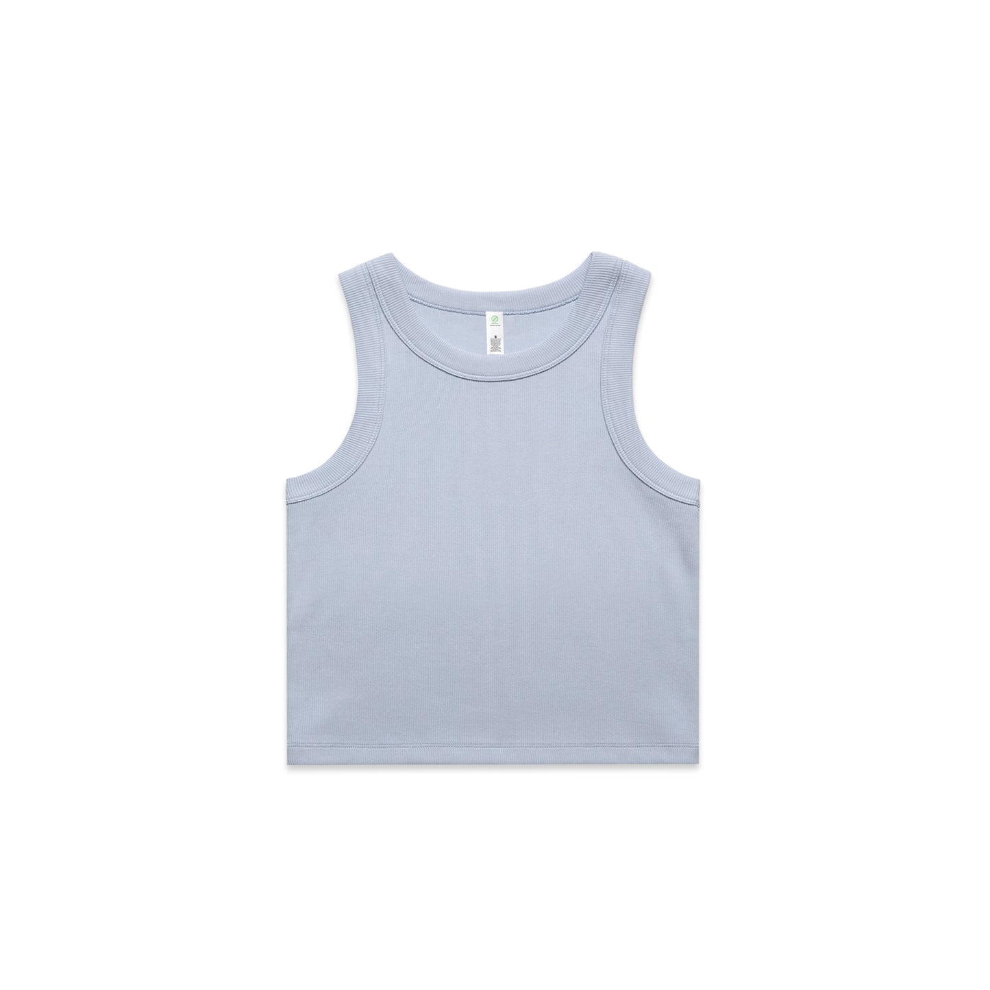 Lineart Ribbed Crop Tank - Womens