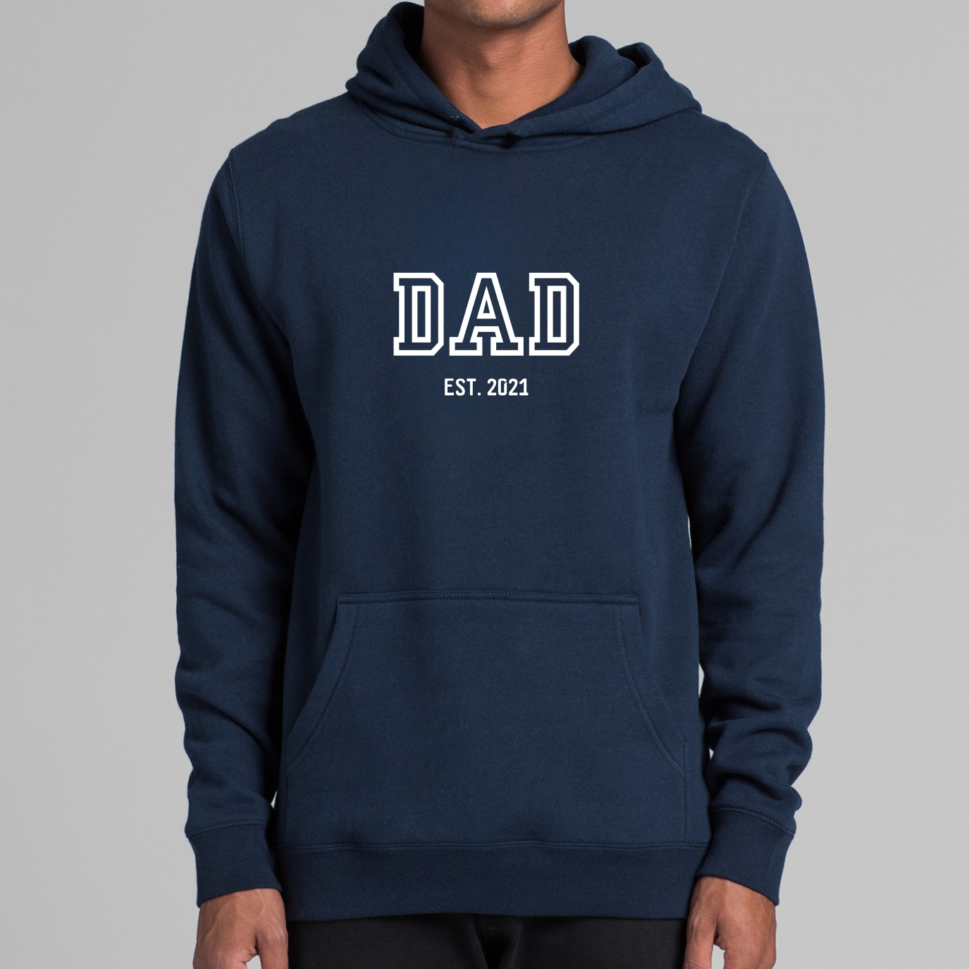 Family Titles Stencil Hood - Mens