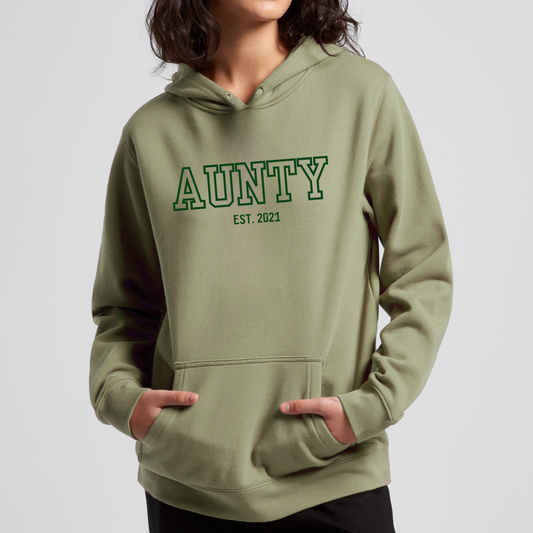 Family Titles Stencil Hood - Womens