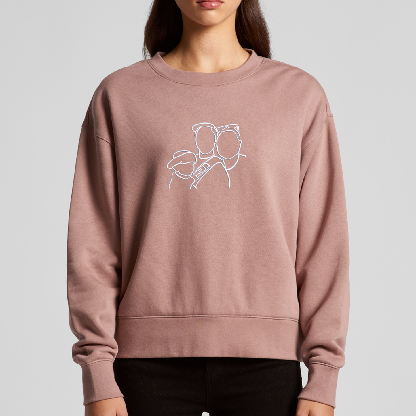 Lineart Relax Crewneck - Womens