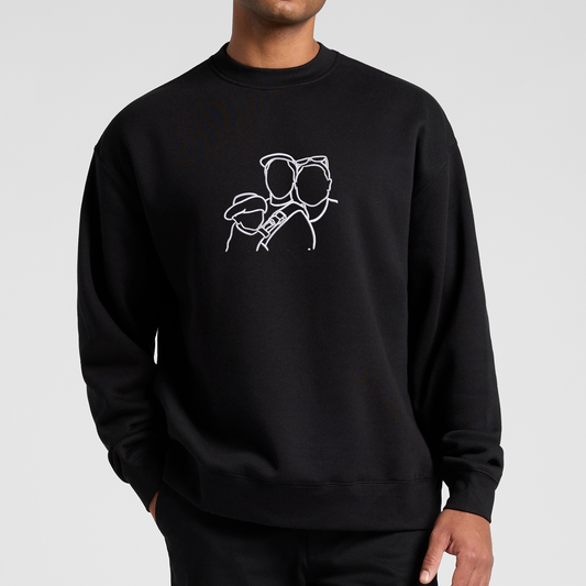 Lineart Relax Crewneck - Mens