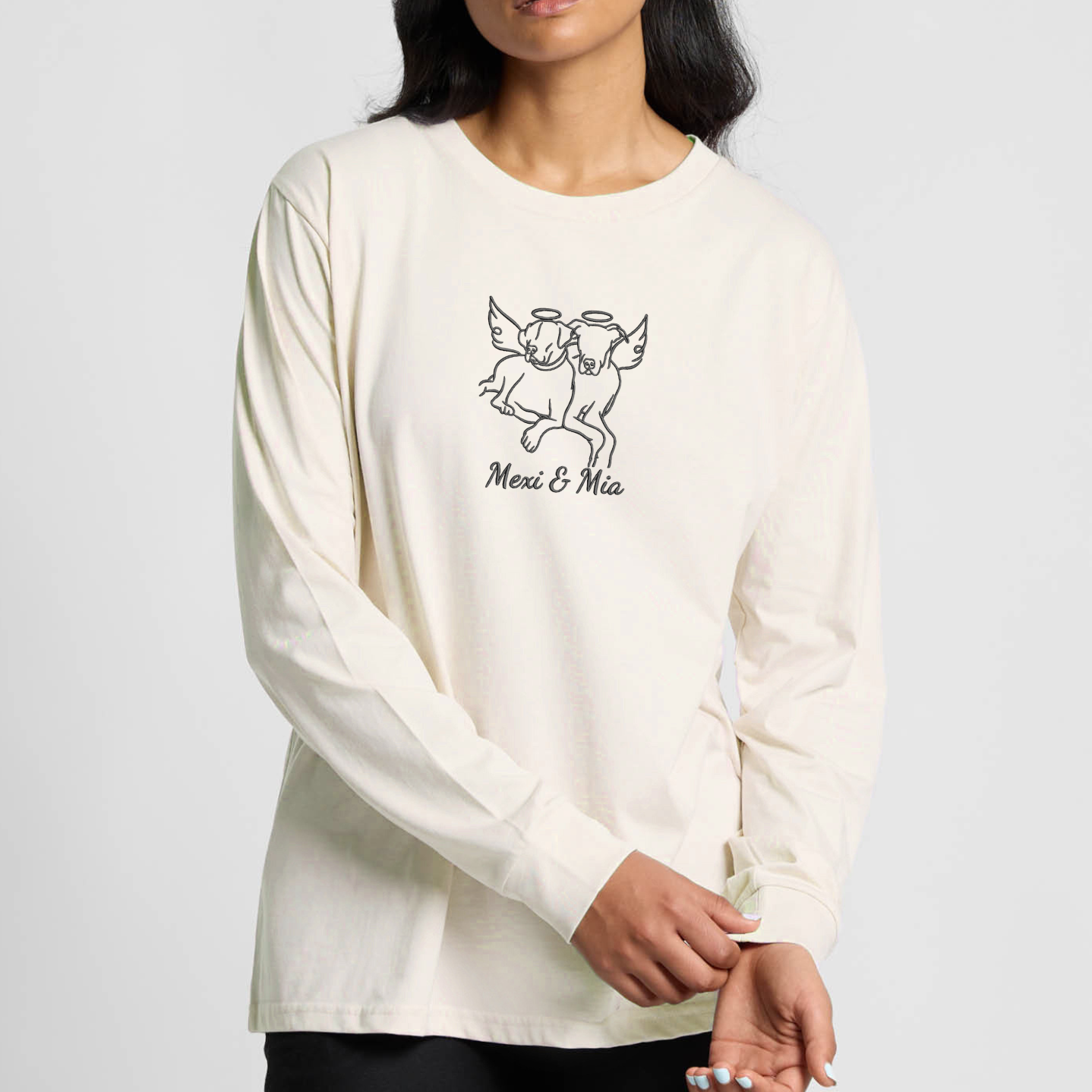 Lineart Longsleeve Tee - Womens