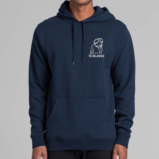 Lineart Stencil Hood - Mens