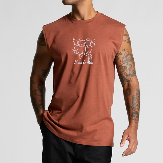Lineart Tank Tee - Mens